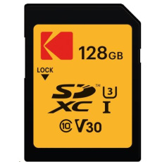 Kodak paměťová SD karta 128GB UHS-I U3 V30 Ultra