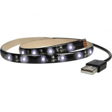 Solight LED pásek pro TV, 100cm, USB, vypínač, studená bílá Solight LED pásek pro TV, 100cm, USB, vypínač, studená bílá