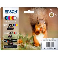 EPSON Multipack "Veverka" 6-colours 478XL Claria Photo HD Ink EPSON Multipack "Veverka" 6-colours 478XL Claria Photo HD Ink