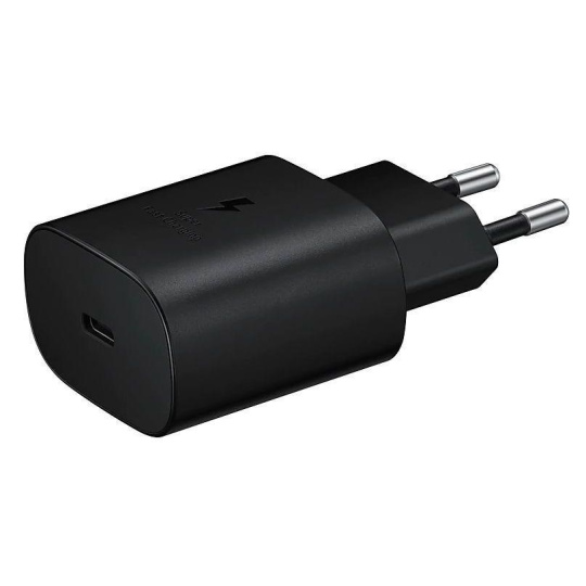 Samsung USB-C 25W Cestovní nabíječka Black (OOB Bulk) Samsung USB-C 25W Cestovní nabíječka Black (OOB Bulk)