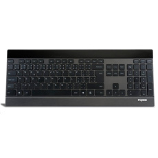 RAPOO Klávesnice E9270p USB, multimediální, bezdrátová, černá, CZ RAPOO Klávesnice E9270p USB, multimediální, bezdrátová, černá, CZ