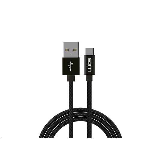 WG - Datový kabel SUPER CHARGE Type-C na USB-A, 1 metr, 5 A, černá WG - Datový kabel SUPER CHARGE Type-C na USB-A, 1 metr, 5 A, černá