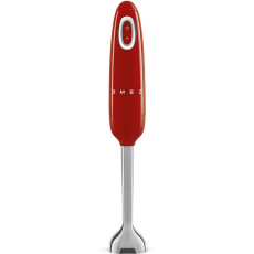 Smeg HBF11RDEU tyčový mixér, 700 W, 14850 RPM, turbo, 50's Style, protiskluzová rukojeť, červený Smeg HBF11RDEU tyčový mixér, 700 W, 14850 RPM, turbo, 50's Style, protiskluzová rukojeť, červený