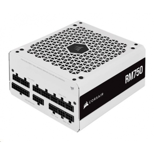 CORSAIR zdroj, RM750-80 PLUS Gold (ATX, 750W, Modular), bílá CORSAIR zdroj, RM750-80 PLUS Gold (ATX, 750W, Modular), bílá