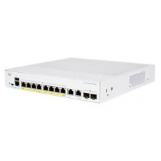 Cisco switch CBS350-8P-E-2G-EU (8xGbE,2xGbE/SFP combo,8xPoE+,60W,fanless) - REFRESH