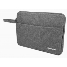 MANHATTAN Pouzdro Laptop Sleeve Seattle, Fits Widescreens Up To 14.5", 383 x 270 x 30 mm, šedá MANHATTAN Pouzdro Laptop Sleeve Seattle, Fits Widescreens Up To 14.5", 383 x 270 x 30 mm, šedá