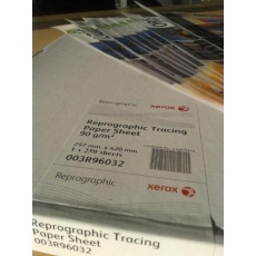 Xerox Pauzovací papír 90 - 297x420 (90g/250 listů, A3) - řezané listy Xerox Pauzovací papír 90 - 297x420 (90g/250 listů, A3) - řezané listy