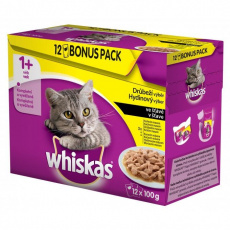 Kap.WHISKAS drubezi vyber ve stave 12ks 1200g Kap.WHISKAS drubezi vyber ve stave 12ks 1200g