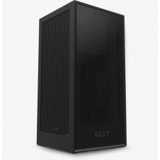 NZXT skříň H1 / mini ITX / 140 mm AIO chladič / 650W SFX-L 80Plus Gold modulární zdroj/riser card/USB-C/černá