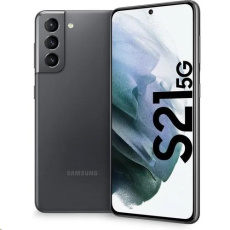 BAZAR - Samsung Galaxy S21 (G991), 128 GB, 5G, DS, EU, šedá - Po opravě (Komplet)