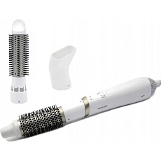 Philips BHA303/00 horkovzdušný kulmofén bílý, 800 W, 3 nástavce, ionizace, keramický povrch
