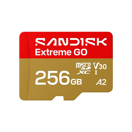SanDisk micro SDXC karta 256GB Extreme GO (240 MB/s , UHS-I U3 V30) SanDisk micro SDXC karta 256GB Extreme GO (240 MB/s , UHS-I U3 V30)