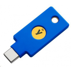 Security Key C NFC - USB-C, podporující vícefaktorovou autentizaci (NFC, MIFARE), podpora FIDO U2F, voděodolný