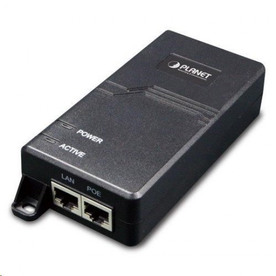 Planet POE-173 Ultra Poe injektor napájení po ethernetu IEEE802.3at/af, 60W, Gigabit