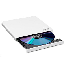 BAZAR - HITACHI LG - externí mechanika DVD-W/CD-RW/DVD±R/±RW/RAM GP57EW40, Slim, White, box+SW - Poškozený obal (Komplet BAZAR - HITACHI LG - externí mechanika DVD-W/CD-RW/DVD±R/±RW/RAM GP57EW40, Slim, White, box+SW - Poškozený obal (Komplet