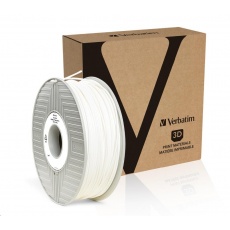 VERBATIM 3D Printer Filament PRIMALLOY 2.85mm, 72m, 500g white