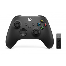 Xbox Wireless Controller černý + Xbox Adaptér pro Windows 10 Xbox Wireless Controller černý + Xbox Adaptér pro Windows 10