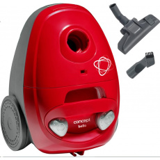 Concept VP8350 Sáčkový vysavač Bello červený 700 W Concept VP8350 Sáčkový vysavač Bello červený 700 W