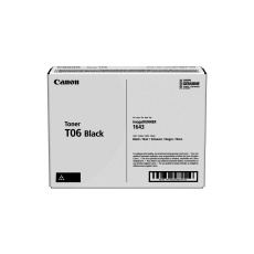 CANON toner T06 BK černý pro iR 1643 (20 500 str.) CANON toner T06 BK černý pro iR 1643 (20 500 str.)