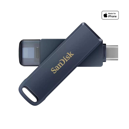 SanDisk Flash Disk 128GB Phone Drive USB-C, pro Iphone, modrá SanDisk Flash Disk 128GB Phone Drive USB-C, pro Iphone, modrá