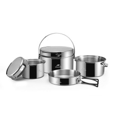 Naturehike set nádobí z nerezové oceli 1372g