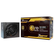 SEASONIC zdroj Core GX 850W, 120mm, Plně modulární, 80+ Gold, ATX 3.1 SEASONIC zdroj Core GX 850W, 120mm, Plně modulární, 80+ Gold, ATX 3.1