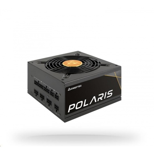 CHIEFTEC zdroj Polaris Series, PPS-750FC, 750W, ATX-12V V.2.4, PS2, 12cm fan, Active PFC, Modular, 80+ Gold