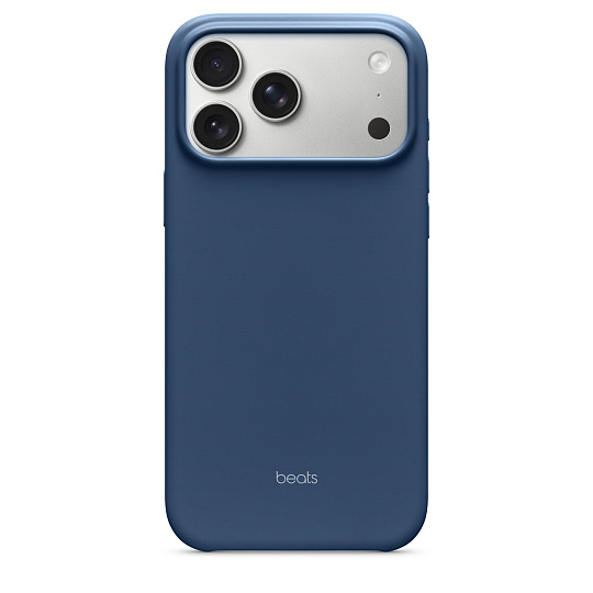 Apple Beats iPhone 17 Pro Max Case with MagSafe and Camera Control — Bedrock Blue Apple Beats iPhone 17 Pro Max Case with MagSafe and Camera Control — Bedrock Blue