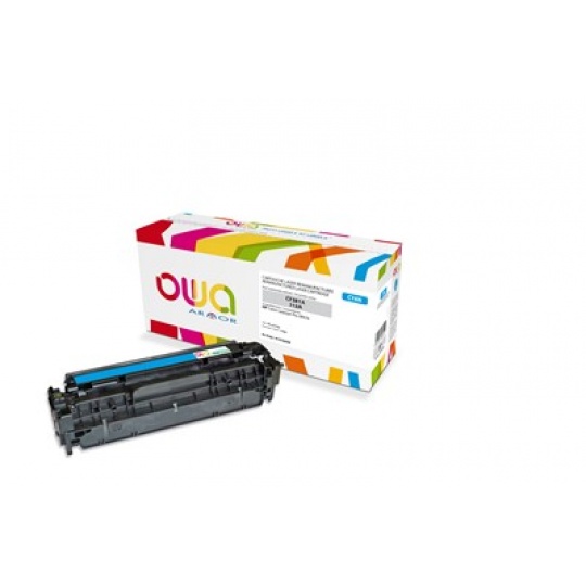 OWA Armor toner pro HP Color Laserjet Pro M476, 2700 Stran, CF381A, modrá/cyan