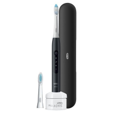 Oral-B Pulsonic Slim Luxe 4500 Matte Black Travel Edition zubní kartáček Oral-B Pulsonic Slim Luxe 4500 Matte Black Travel Edition zubní kartáček