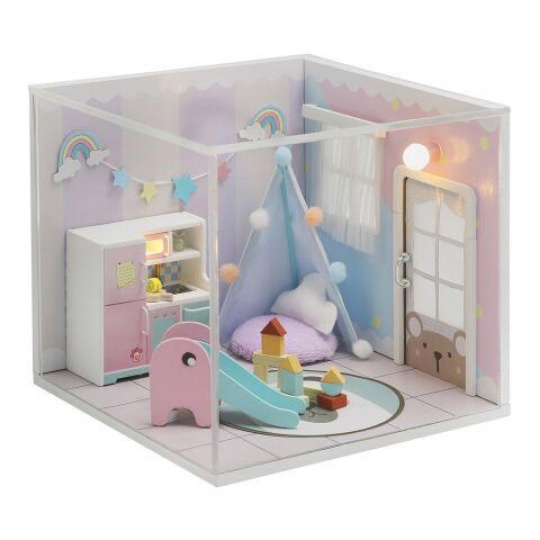 2Kids Toys miniatura domečku Duhový dům