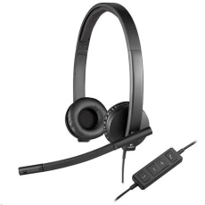 BAZAR - Logitech Headset H570e Stereo - Poškozený obal (Komplet)