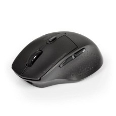 PORT dobíjecí myš s duálním bezdrátovým připojením, BT, 2,4 GHz, USB-A/C, černá
