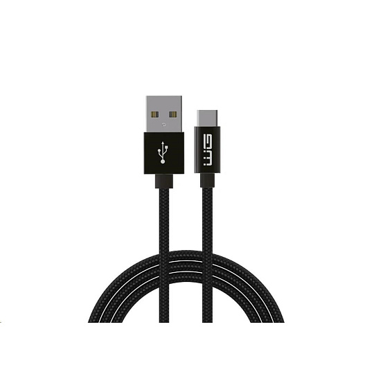 WG - Datový kabel Type-C na USB-A, 1 metr, černá WG - Datový kabel Type-C na USB-A, 1 metr, černá