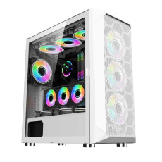 1stCOOL skříň Wind Storm White MiddleTower, AU, USB3.0, bez zdroje, RGB fan, průhledná bočnice, bílá 1stCOOL skříň Wind Storm White MiddleTower, AU, USB3.0, bez zdroje, RGB fan, průhledná bočnice, bílá
