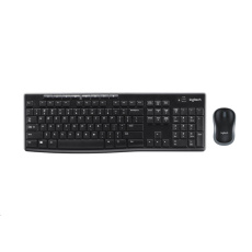 Logitech sada Wireless Combo MK270, bezdrátová klávesnice + myš, 2.4GHz, EER, HU