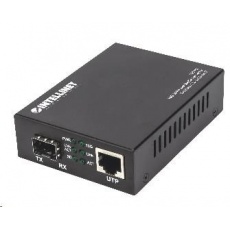 Intellinet 10GbE konvertor, 1x SFP+ slot, 1x 10GBase-T RJ45 port