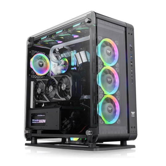 THERMAL TAKE Case Core P6, ATX, Průhledná bočnice, černá THERMAL TAKE Case Core P6, ATX, Průhledná bočnice, černá