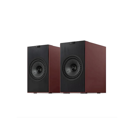 KEF Repro Coda W, regálové aktivní, 2ks, tmavě červené