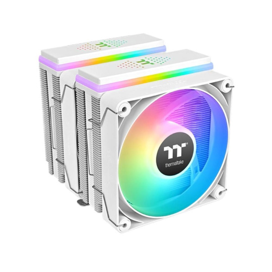 THERMAL TAKE Chladič CPU Astria 600 ARGB, 2x120mm, LGA1851, AM5, bílá THERMAL TAKE Chladič CPU Astria 600 ARGB, 2x120mm, LGA1851, AM5, bílá