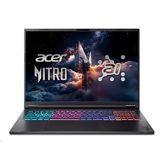 ACER NTB Nitro 18 AI (AN18-61-R39R),R AI 9 365,18"WQXGA,32GB,1TB SSD,RTX 5070 Ti,Linux,Black ACER NTB Nitro 18 AI (AN18-61-R39R),R AI 9 365,18"WQXGA,32GB,1TB SSD,RTX 5070 Ti,Linux,Black
