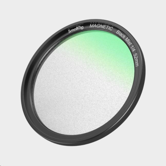 SmallRig 4217 MagEase Magnetic 1/4 Effect Black Mist Filter Kit (52mm)