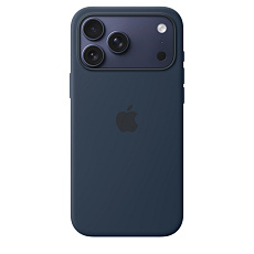 Apple iPhone 17 Pro Max Silicone Case with MagSafe – Midnight Apple iPhone 17 Pro Max Silicone Case with MagSafe – Midnight