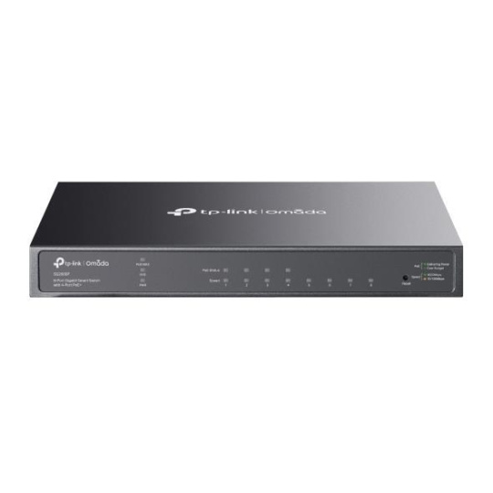 TP-Link OMADA switch SG2008P (8xGbE,4xPoE+, 62W, fanless) TP-Link OMADA switch SG2008P (8xGbE,4xPoE+, 62W, fanless)