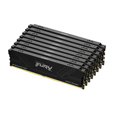 KINGSTON DIMM DDR5 128GB (Kit of 8) 7600MT/s CL40 FURY Renegade Pro Black KINGSTON DIMM DDR5 128GB (Kit of 8) 7600MT/s CL40 FURY Renegade Pro Black