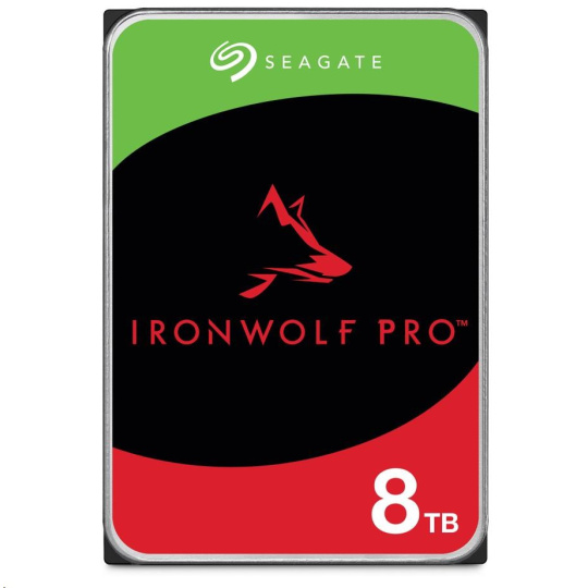 BAZAR - SEAGATE HDD 8TB IRONWOLF PRO (NAS), 3.5", SATAIII, 7200 RPM, Cache 256MB, recertifikovany product