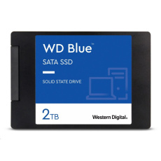 WD BLUE SSD 3D NAND WDS200T3B0A 2TB SATA/600, (R:560, W:530MB/s), 2.5" WD BLUE SSD 3D NAND WDS200T3B0A 2TB SATA/600, (R:560, W:530MB/s), 2.5"