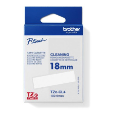 BROTHER TZECL4 - kazeta TZ šířky 18mm, TZE-CL4, 100 použití, čistící kazeta BROTHER TZECL4 - kazeta TZ šířky 18mm, TZE-CL4, 100 použití, čistící kazeta