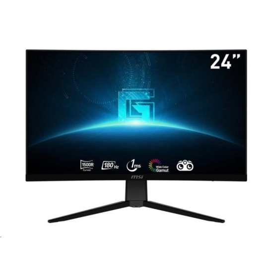 MSI LCD Gaming G2422C, 23.6", VA, 180Hz, VESA 75x75, Black MSI LCD Gaming G2422C, 23.6", VA, 180Hz, VESA 75x75, Black