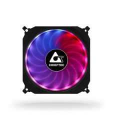 CHIEFTEC duhový větrák TORNADO CF-1225RGB s 6-pinovým konektorem pro GR-01B/CF-3012-RGB CHIEFTEC duhový větrák TORNADO CF-1225RGB s 6-pinovým konektorem pro GR-01B/CF-3012-RGB
